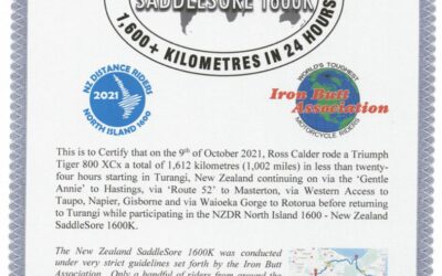 2021 NZDR NI1600 IBA Certification Process.